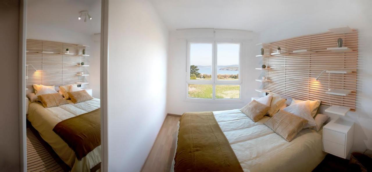 Apartamento Paseo Maritimo Laxe Bagian luar foto
